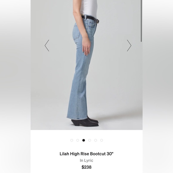 Citizens of Humanity Lilah Bootcut Jean - Picture 2 of 7